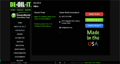 Desktop Screenshot of deoilit.com
